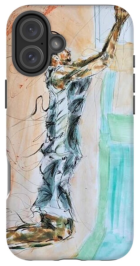 Victor Alien Wembanyama San Antonio Spurs - Phone Case