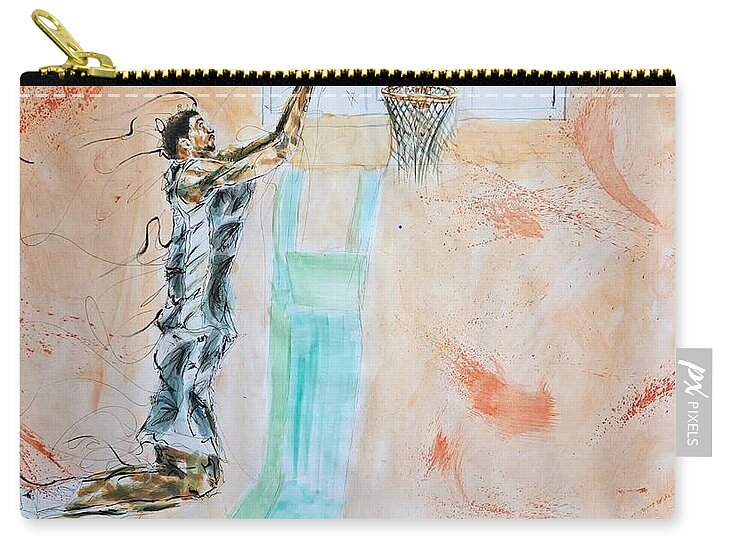 Victor Alien Wembanyama San Antonio Spurs - Zip Pouch