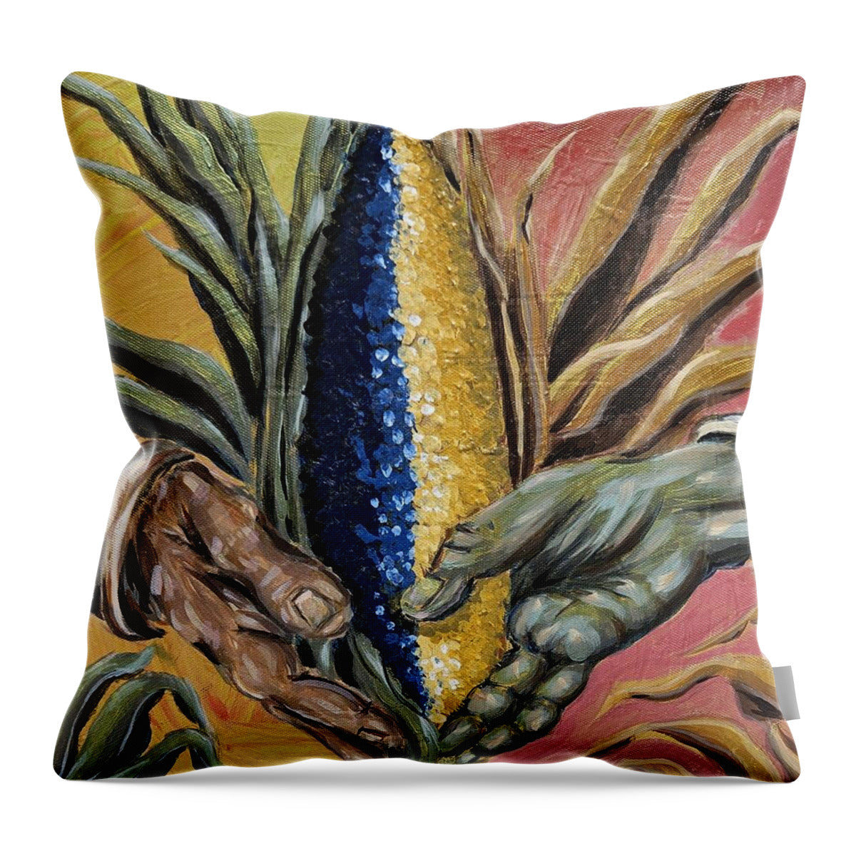 Human Union - Throw Pillow