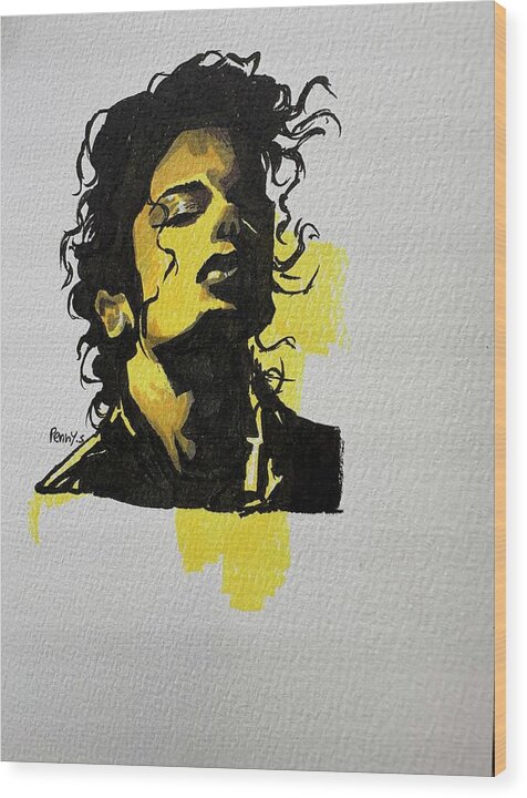 Mike's Light - Wood Print