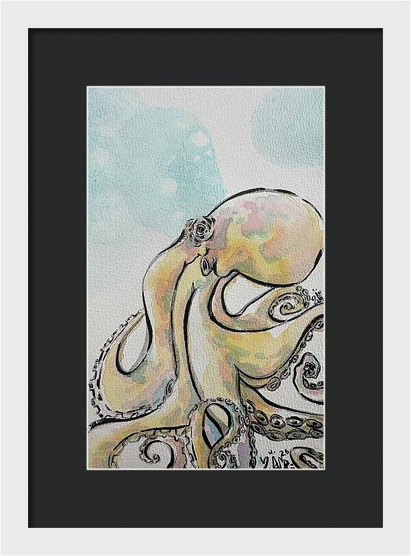 Ocean Genius - Framed Print