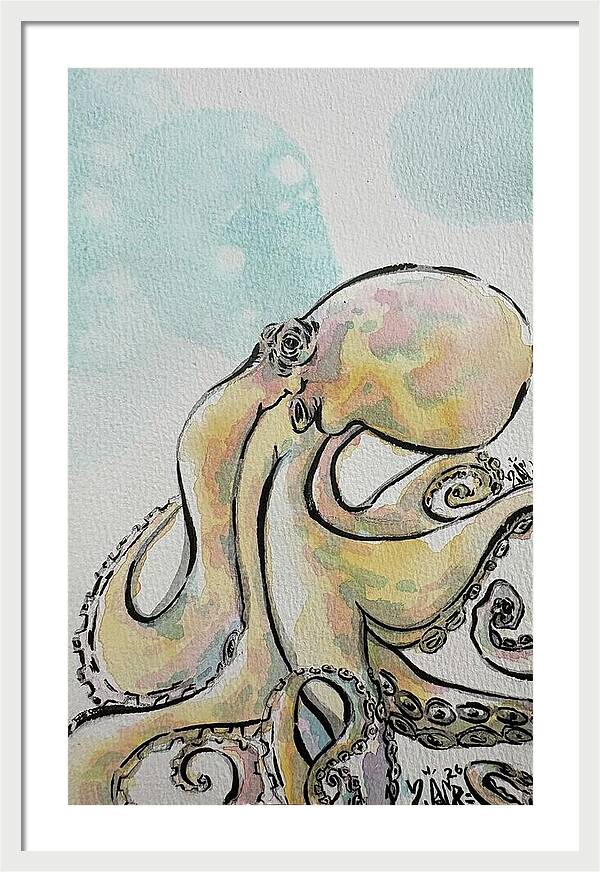 Ocean Genius - Framed Print