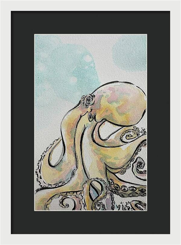 Ocean Genius - Framed Print