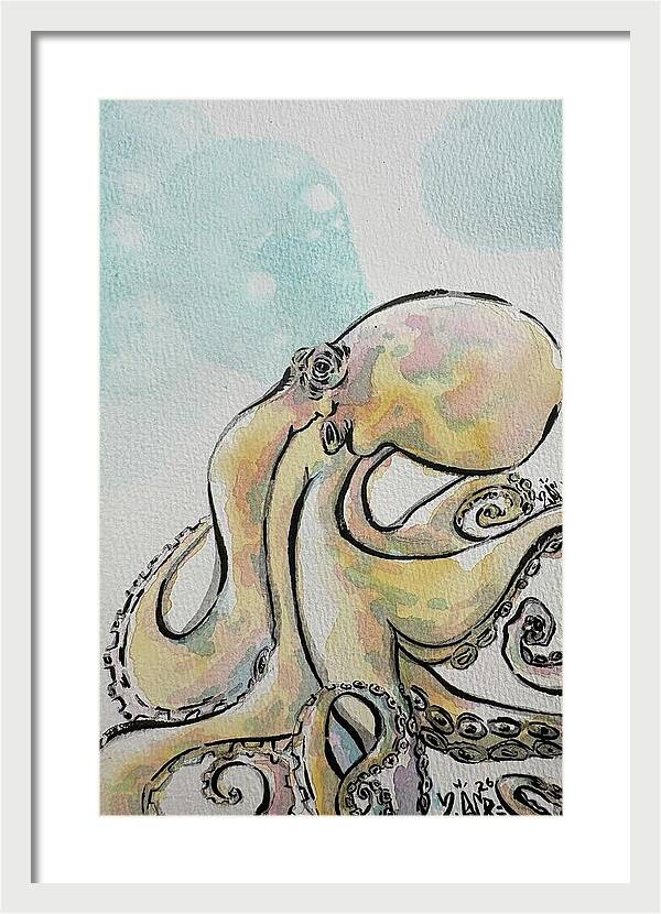 Ocean Genius - Framed Print