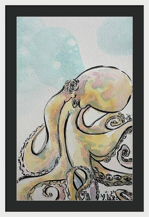 Ocean Genius - Framed Print