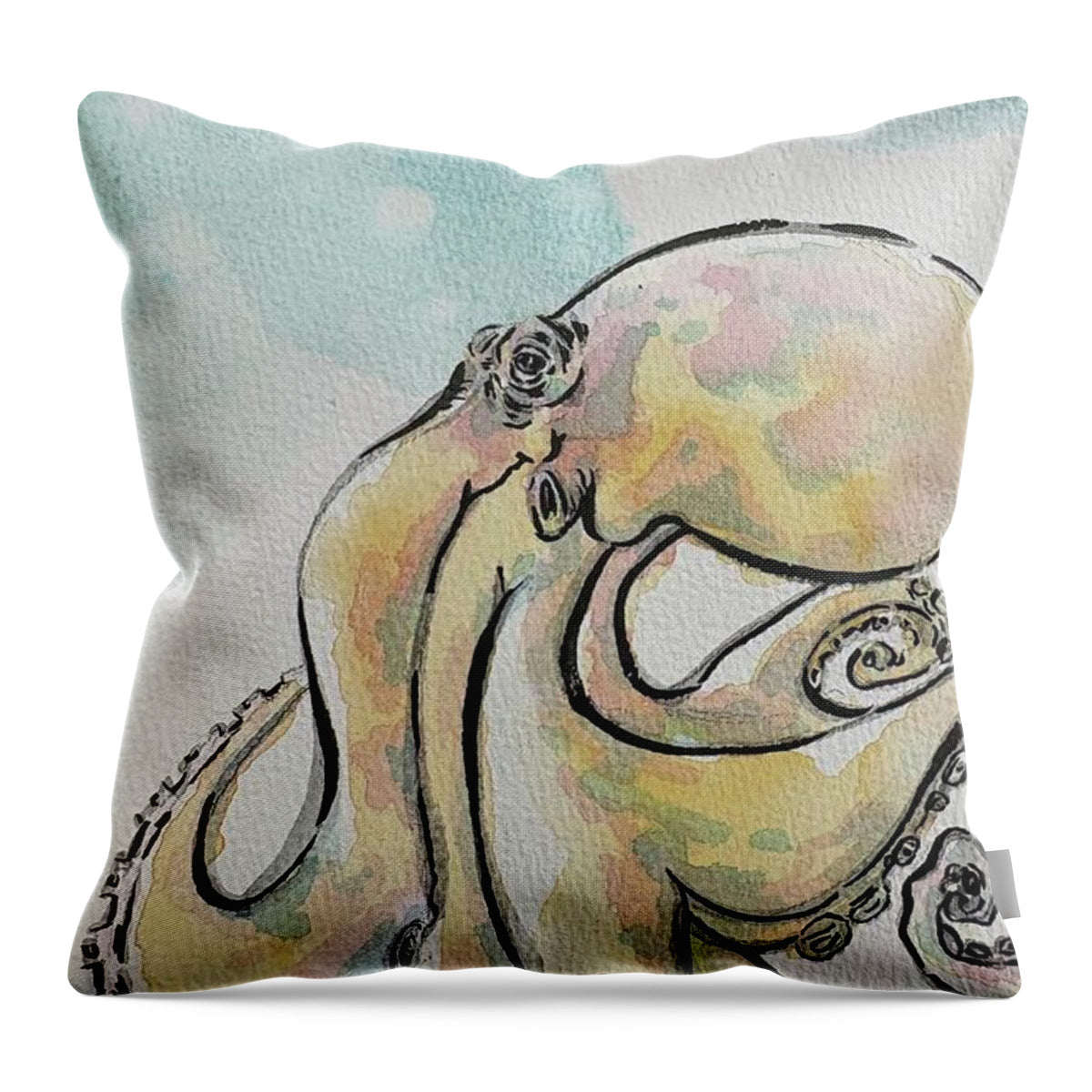 Ocean Genius - Throw Pillow
