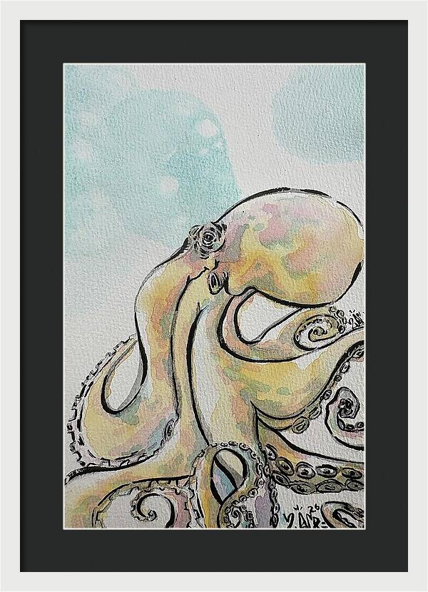 Ocean Genius - Framed Print