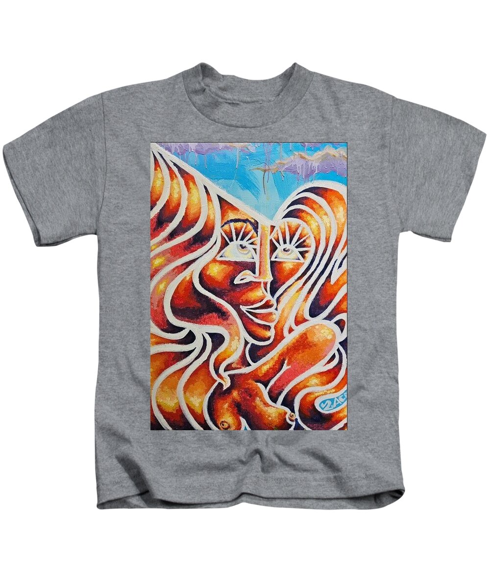 Sunset Angelique - Kids T-Shirt