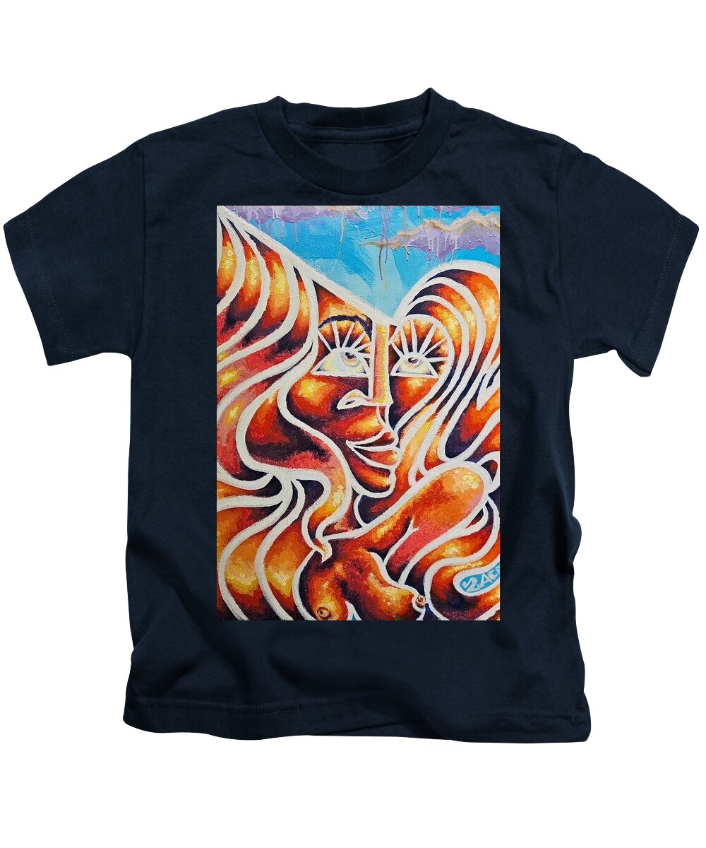 Sunset Angelique - Kids T-Shirt