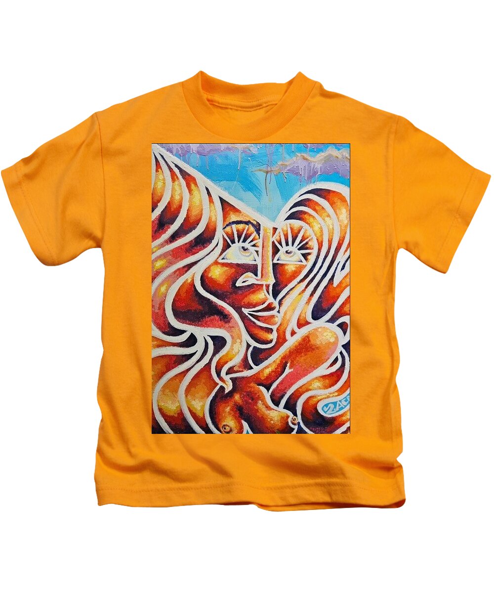 Sunset Angelique - Kids T-Shirt