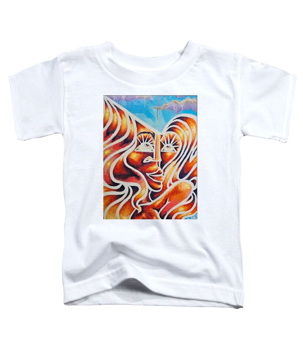 Sunset Angelique - Toddler T-Shirt
