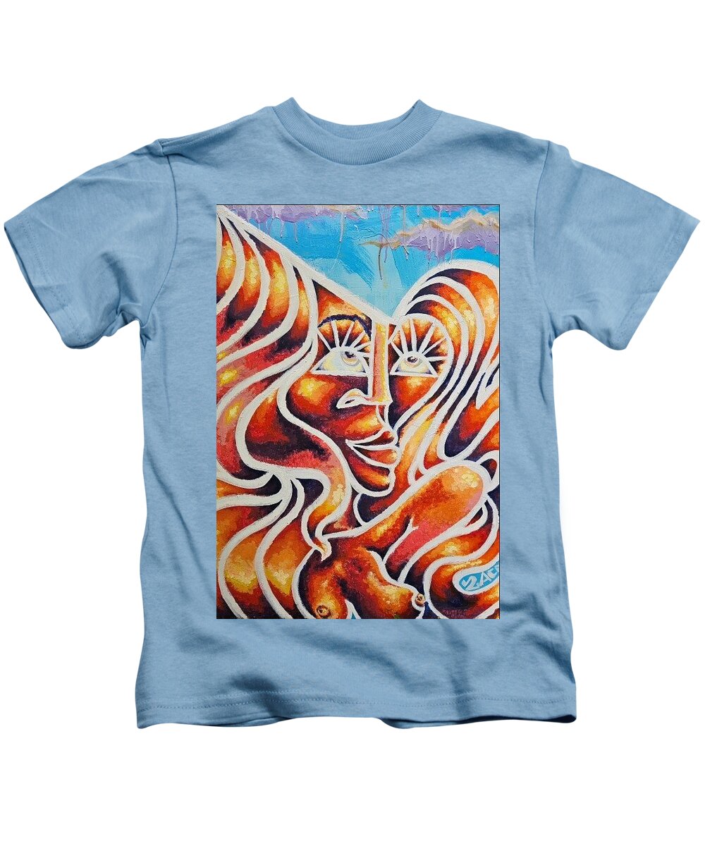 Sunset Angelique - Kids T-Shirt