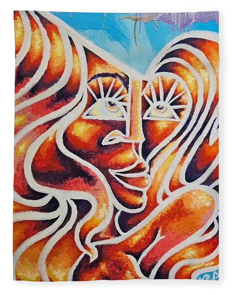 Sunset Angelique - Blanket