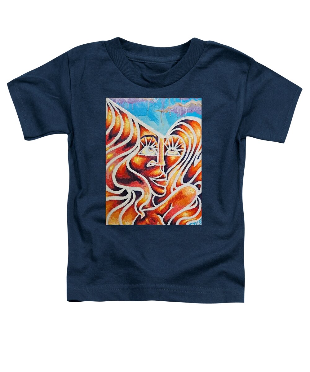 Sunset Angelique - Toddler T-Shirt