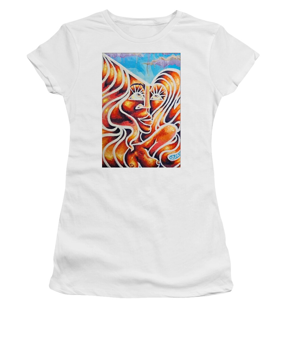 Sunset Angelique - Women's T-Shirt