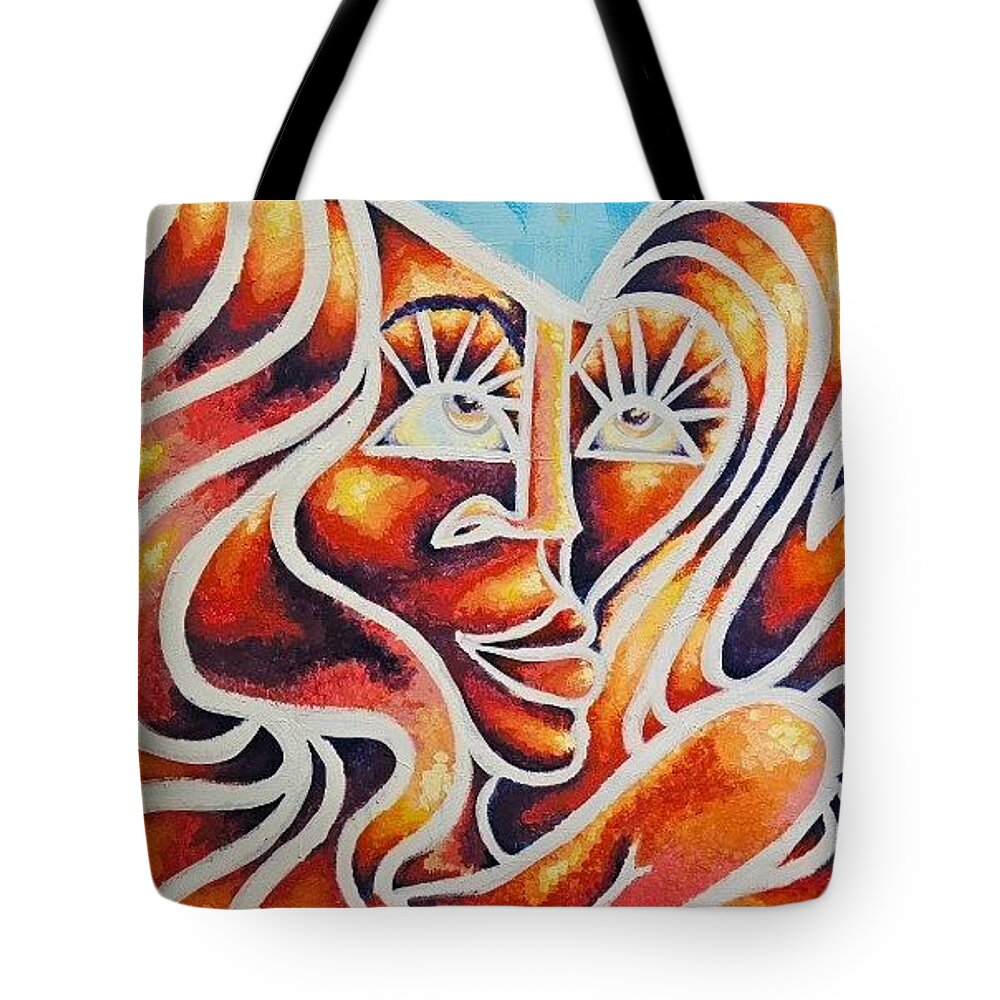 Sunset Angelique - Tote Bag