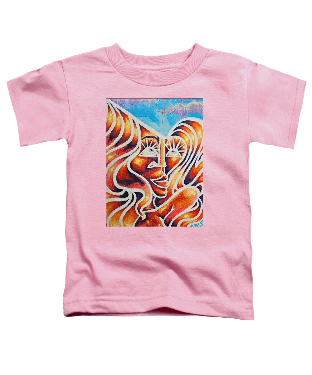 Sunset Angelique - Toddler T-Shirt