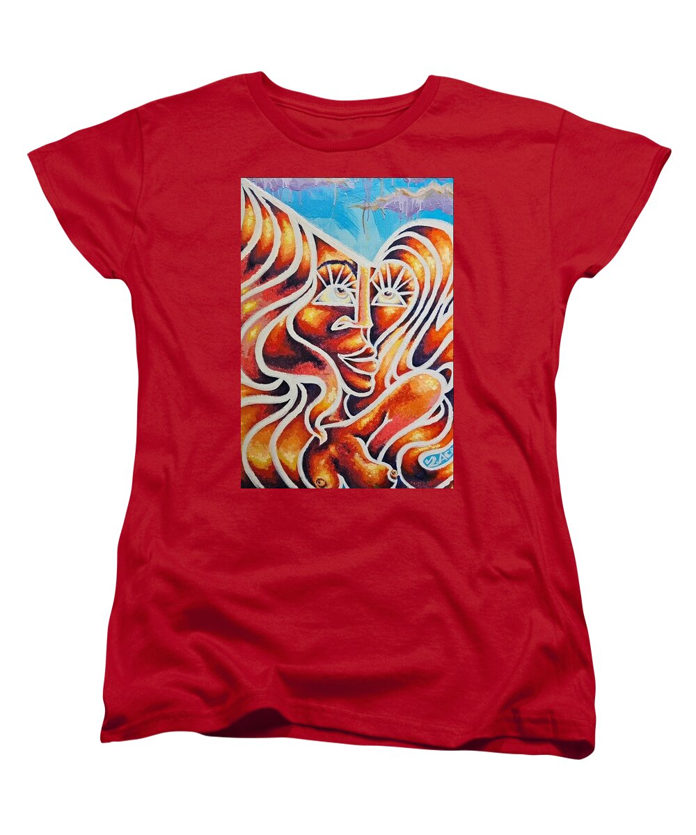 Sunset Angelique - Women's T-Shirt (Standard Fit)