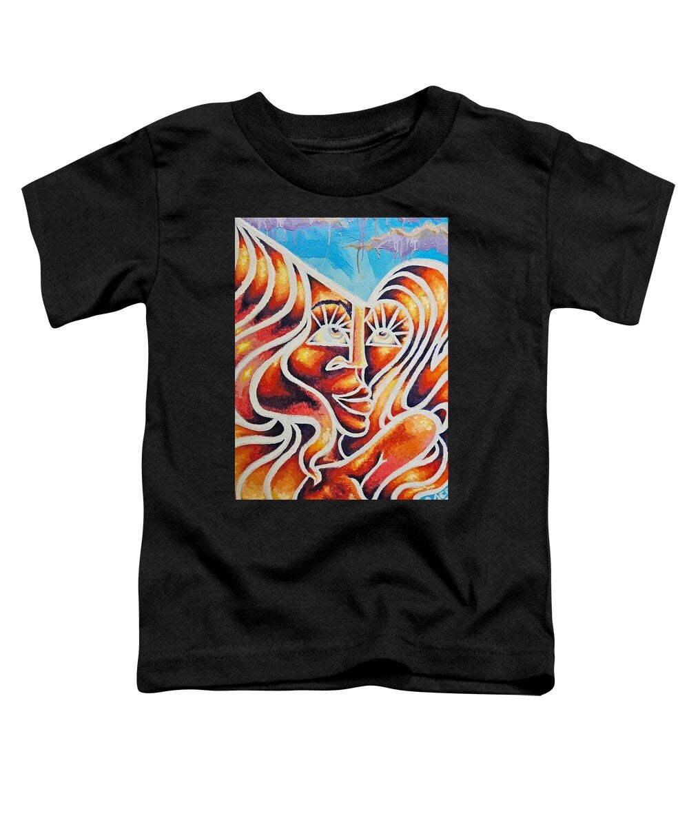 Sunset Angelique - Toddler T-Shirt