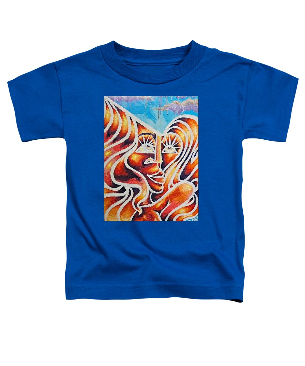 Sunset Angelique - Toddler T-Shirt