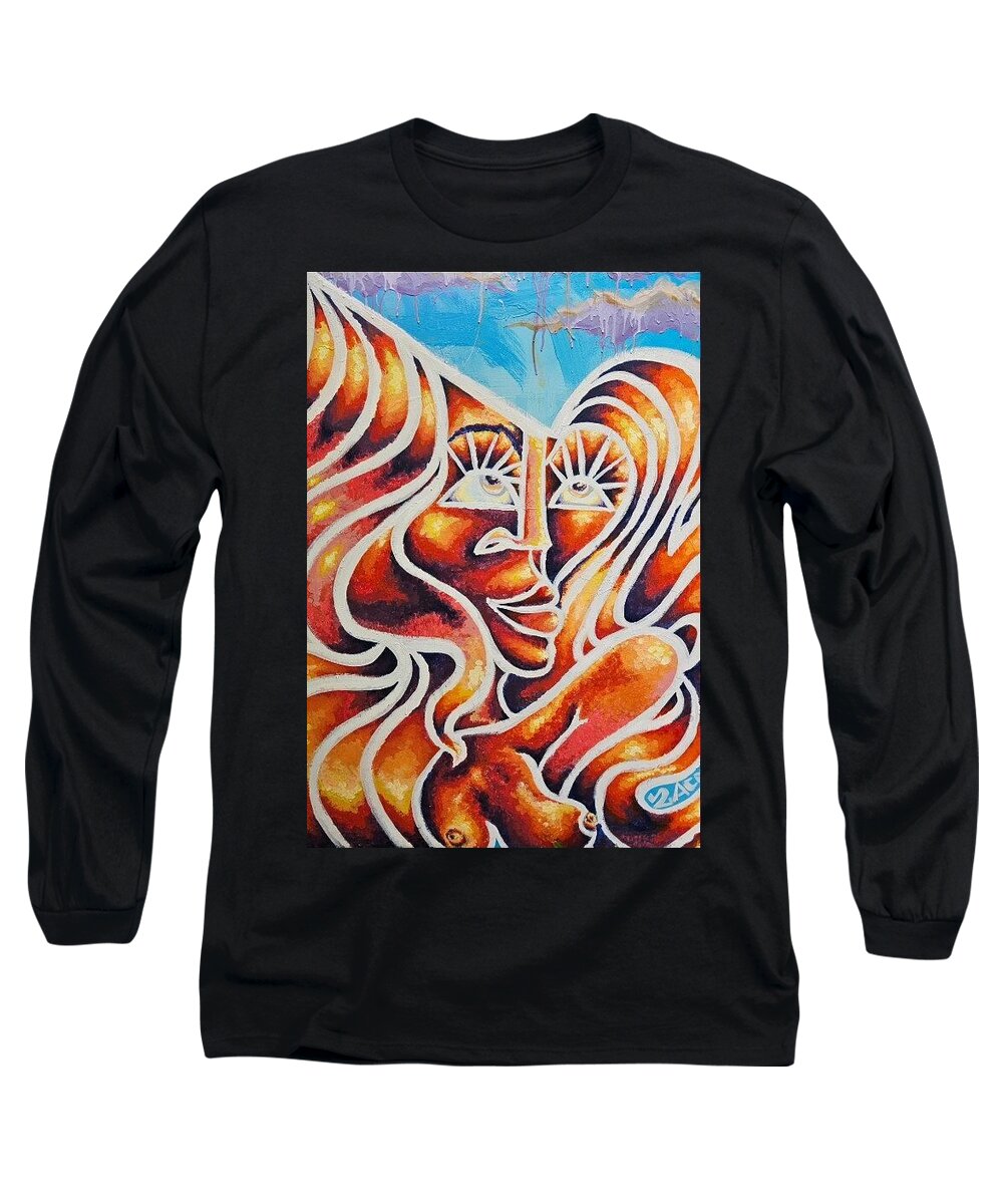 Sunset Angelique - Long Sleeve T-Shirt