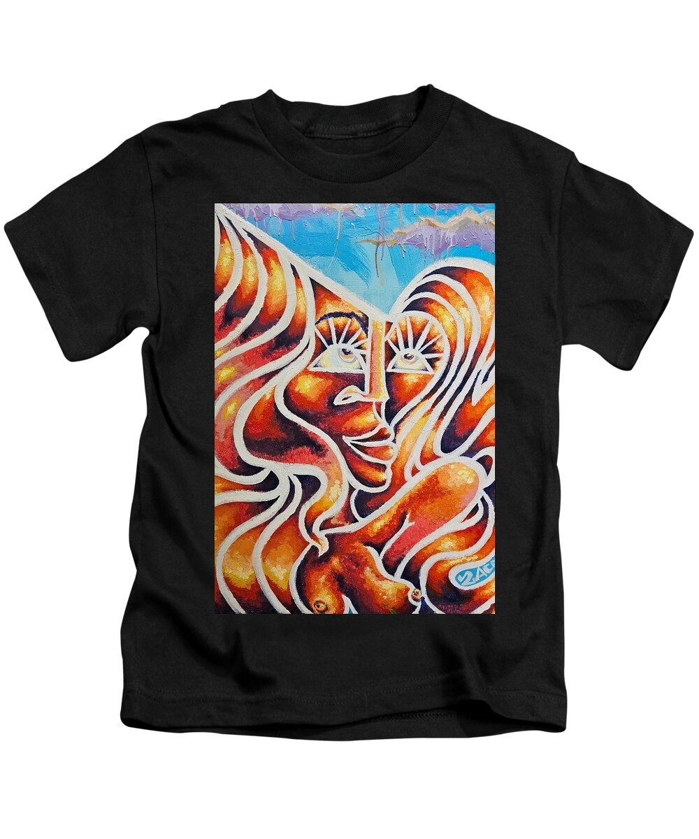 Sunset Angelique - Kids T-Shirt