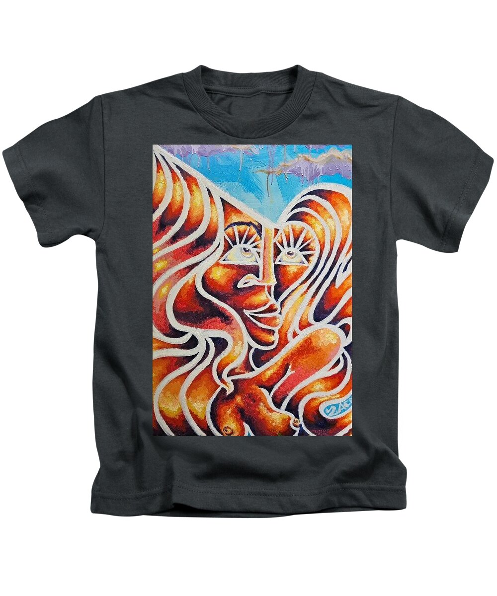 Sunset Angelique - Kids T-Shirt