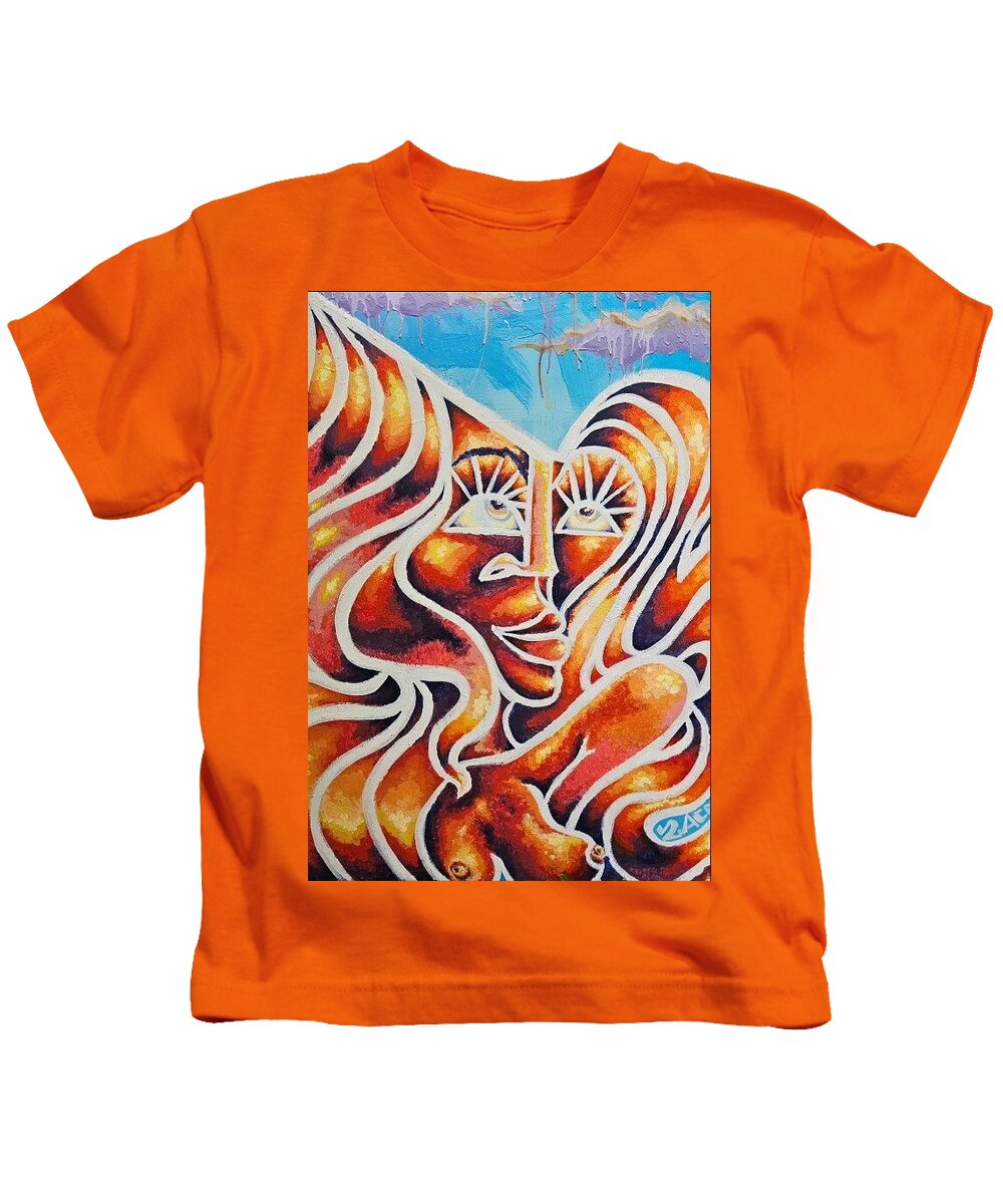 Sunset Angelique - Kids T-Shirt
