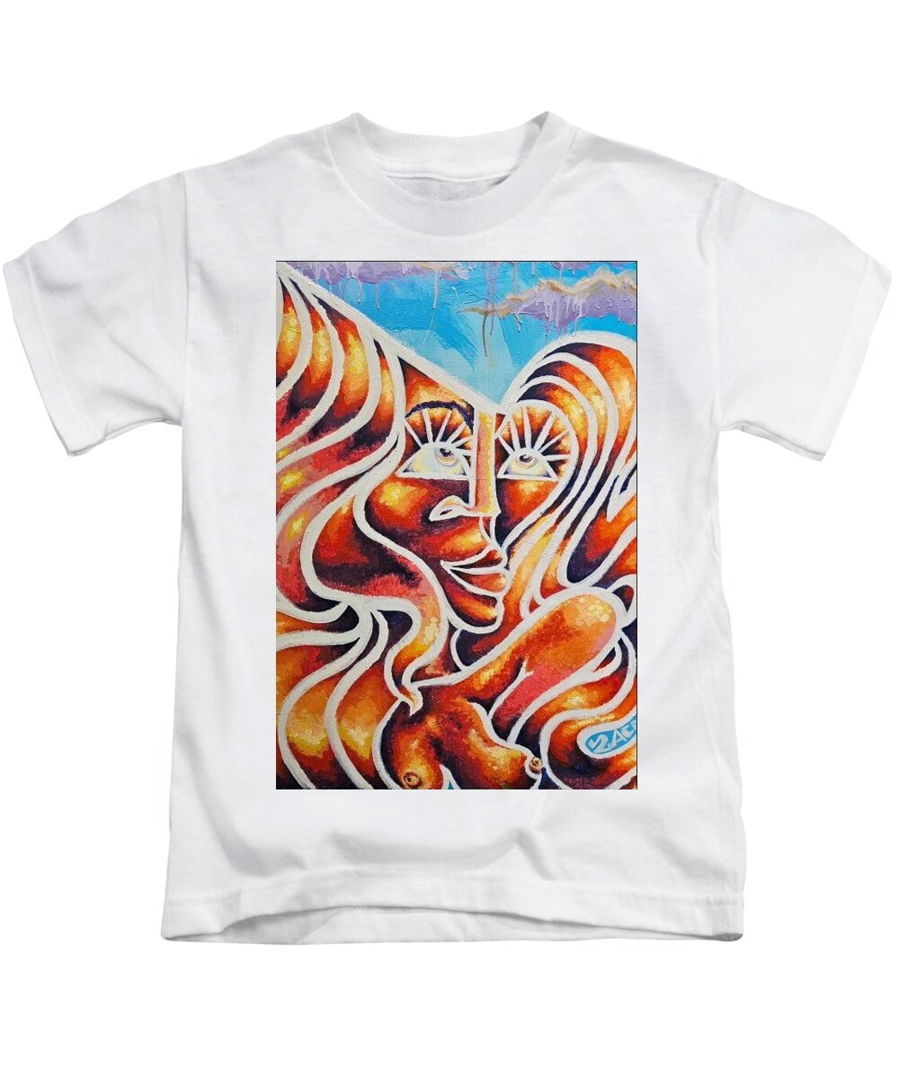 Sunset Angelique - Kids T-Shirt