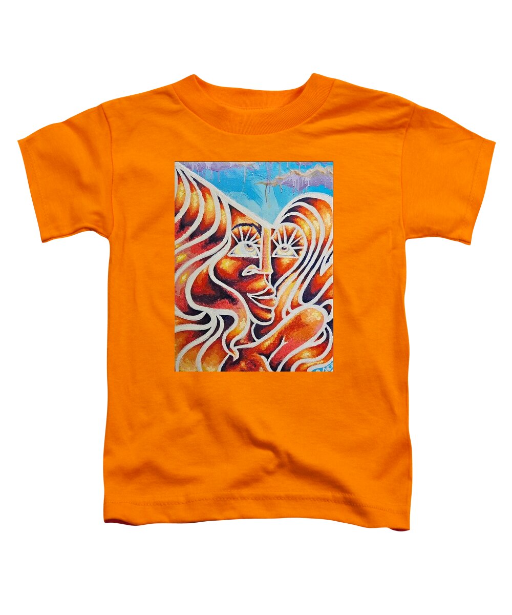 Sunset Angelique - Toddler T-Shirt