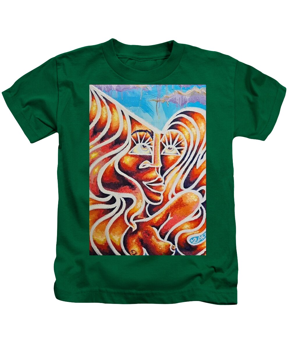Sunset Angelique - Kids T-Shirt