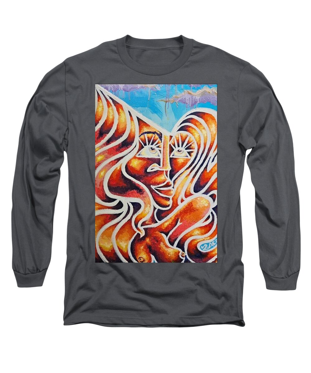 Sunset Angelique - Long Sleeve T-Shirt