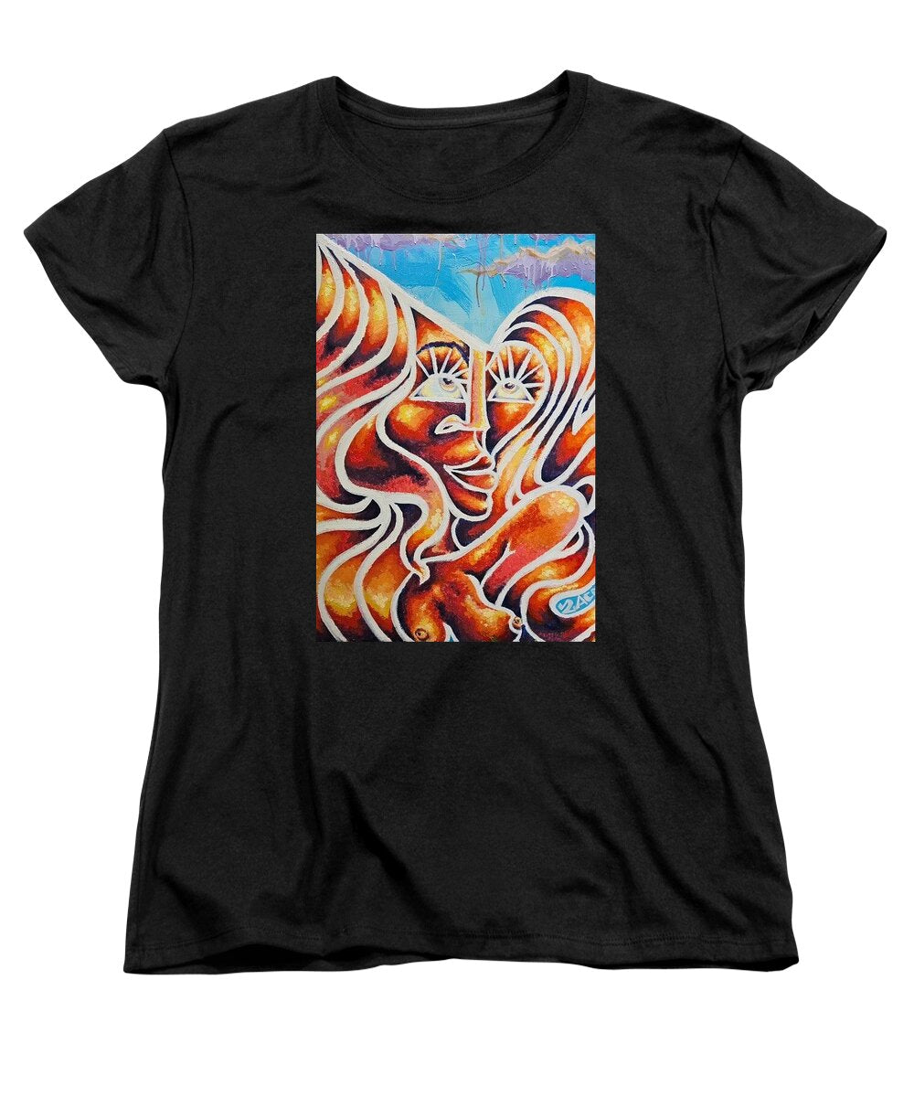 Sunset Angelique - Women's T-Shirt (Standard Fit)