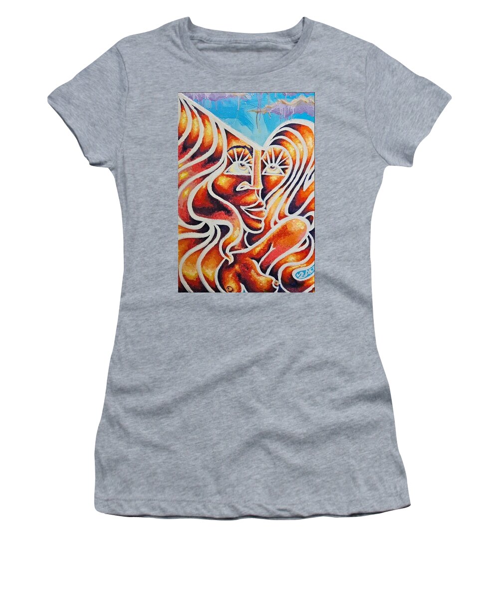 Sunset Angelique - Women's T-Shirt