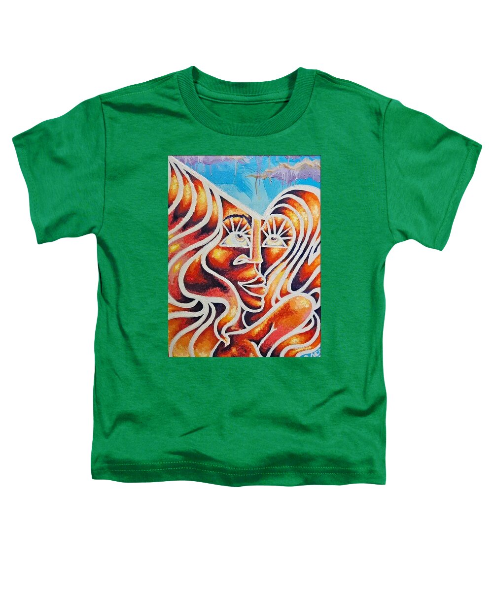 Sunset Angelique - Toddler T-Shirt