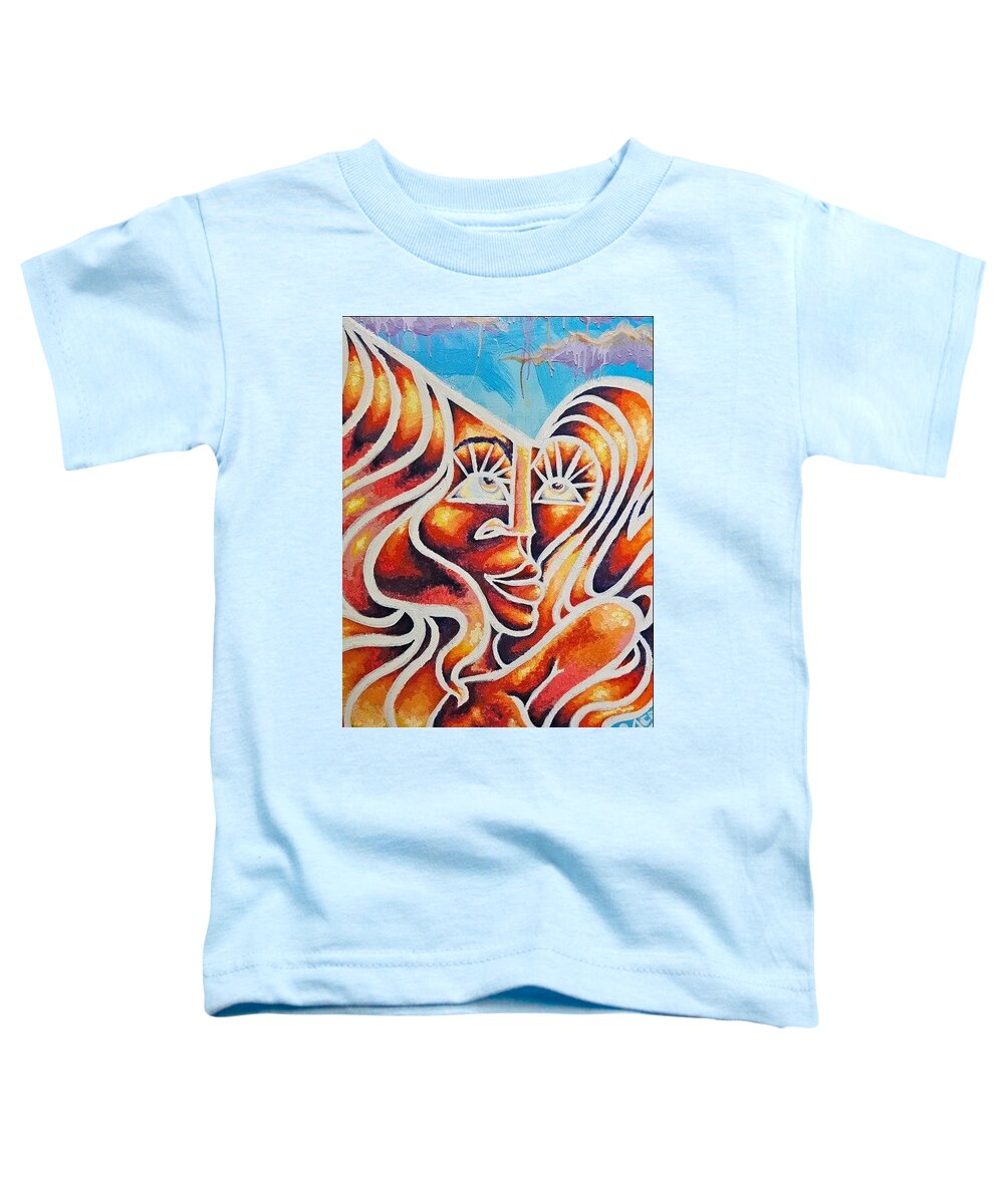 Sunset Angelique - Toddler T-Shirt
