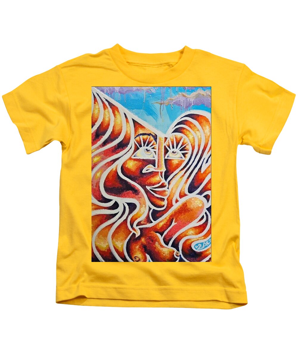 Sunset Angelique - Kids T-Shirt