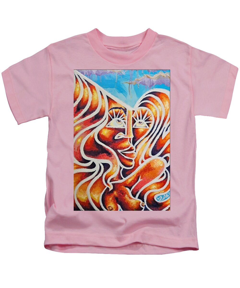 Sunset Angelique - Kids T-Shirt
