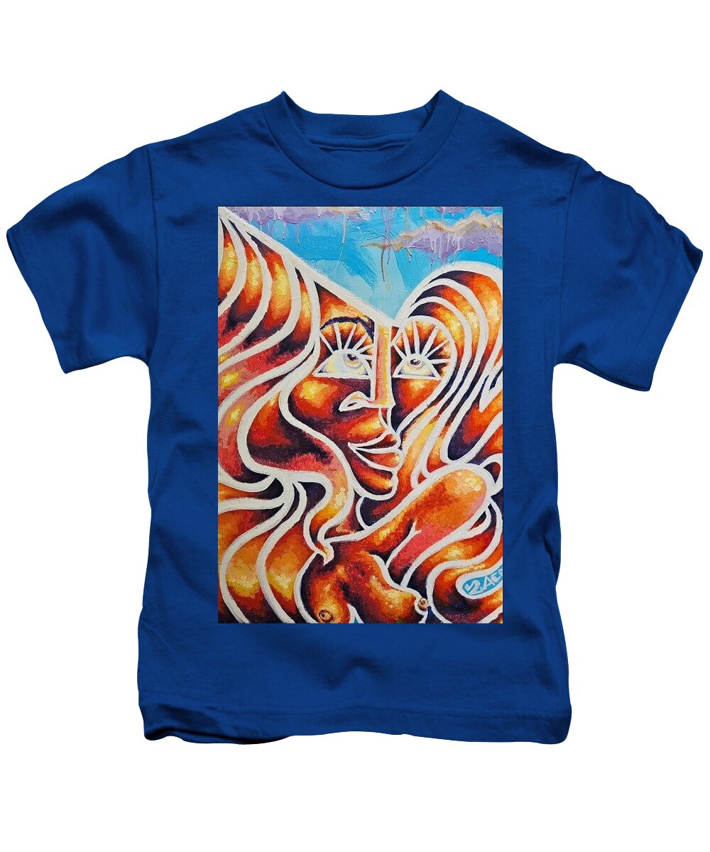 Sunset Angelique - Kids T-Shirt