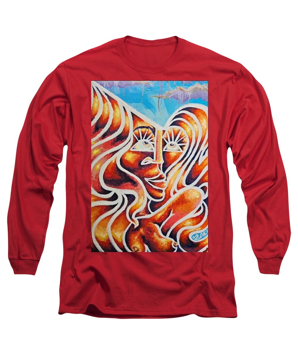 Sunset Angelique - Long Sleeve T-Shirt