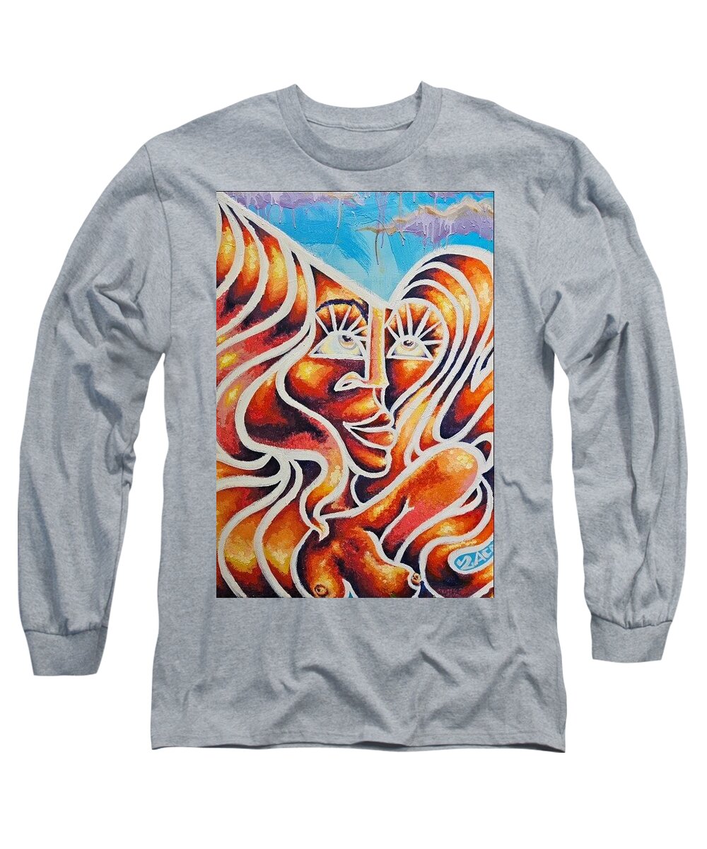 Sunset Angelique - Long Sleeve T-Shirt