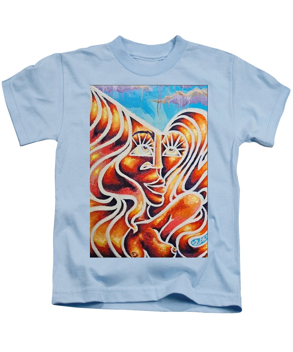 Sunset Angelique - Kids T-Shirt