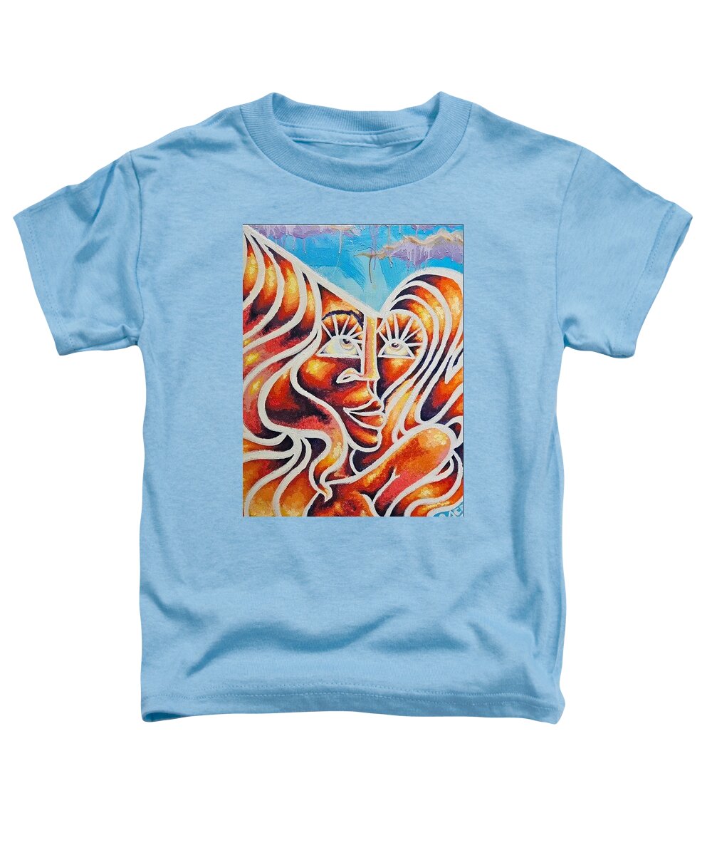 Sunset Angelique - Toddler T-Shirt