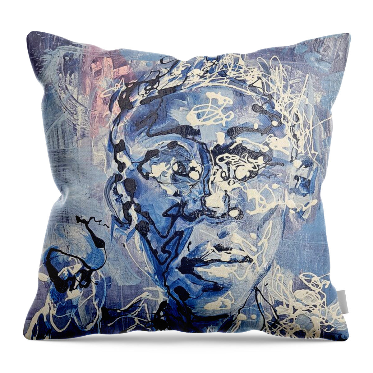 TRU Blue King's Decision - Throw Pillow