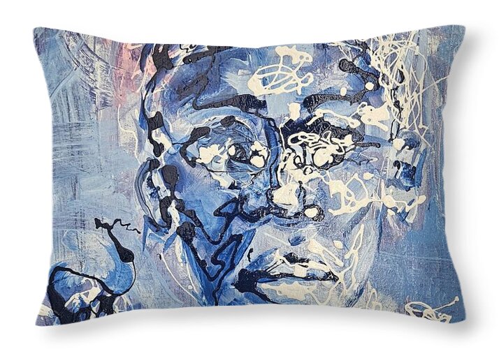 TRU Blue King's Decision - Throw Pillow