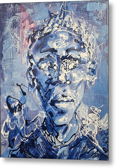 TRU Blue King's Decision - Metal Print